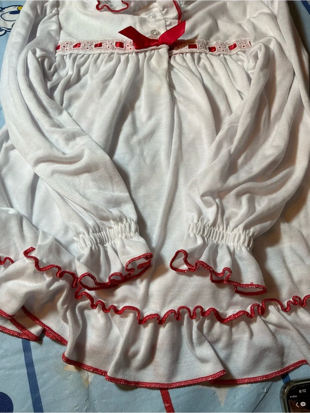 The wooden soldier ruffle nightgown girl size 7